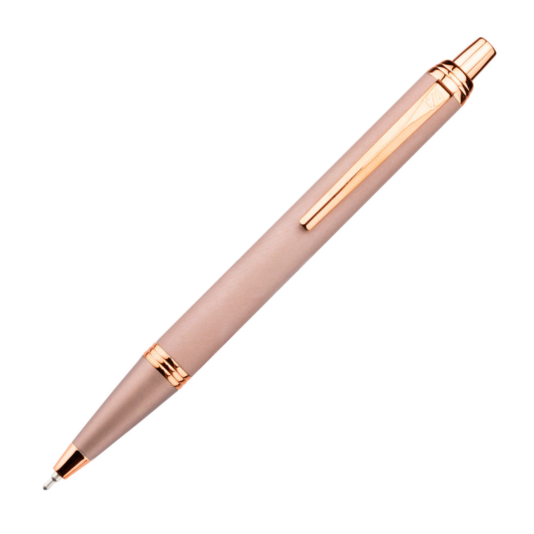 Linnet Rubberized Gel Pen w/ Chrome Accents 1