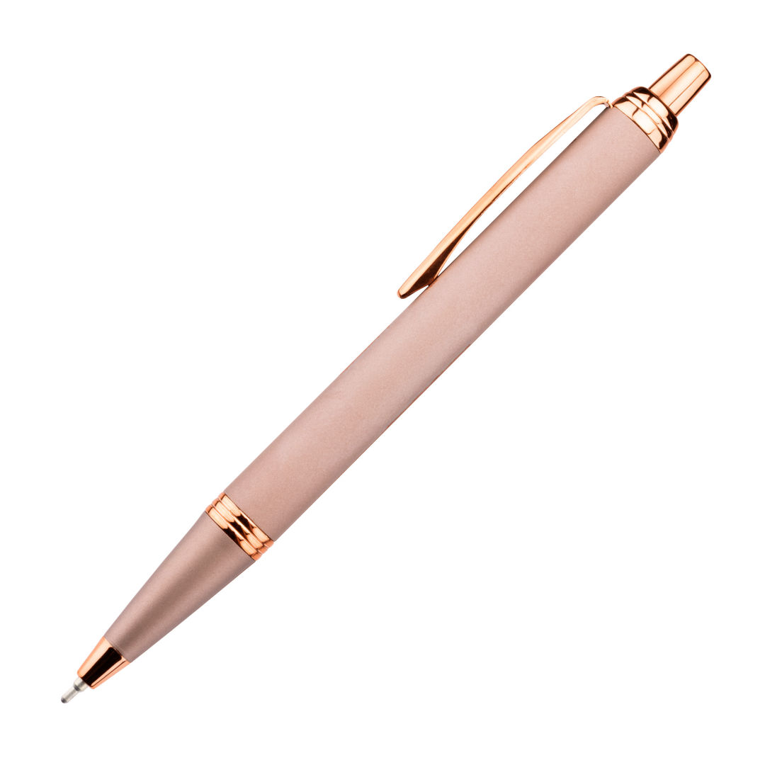 Linnet Rubberized Gel Pen w/ Chrome Accents 1
