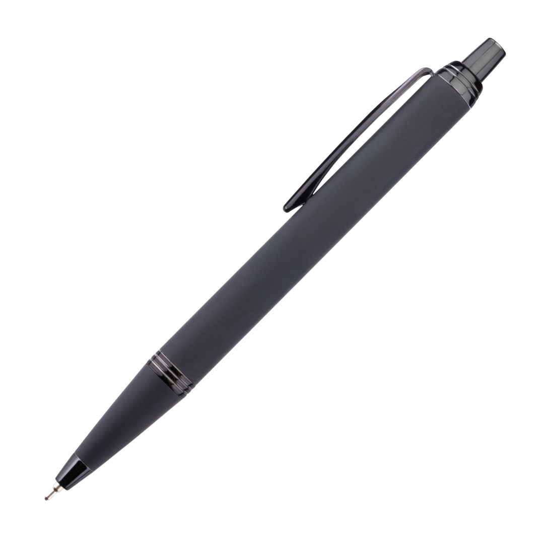 Linnet Rubberized Gel Pen w/ Chrome Accents 1