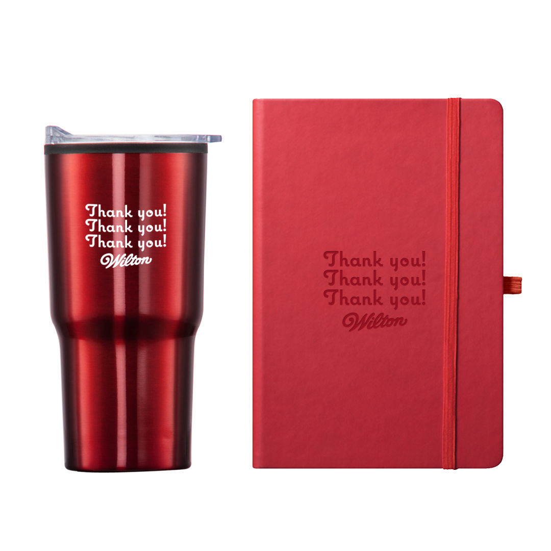 Eccolo® Cool Journal/Bexley Tumbler Gift Set 1