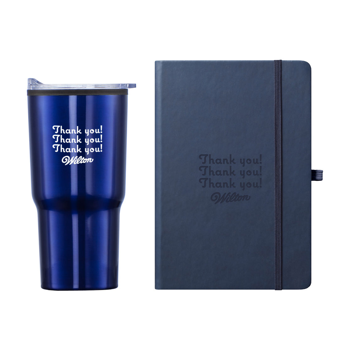Eccolo® Cool Journal/Bexley Tumbler Gift Set 1