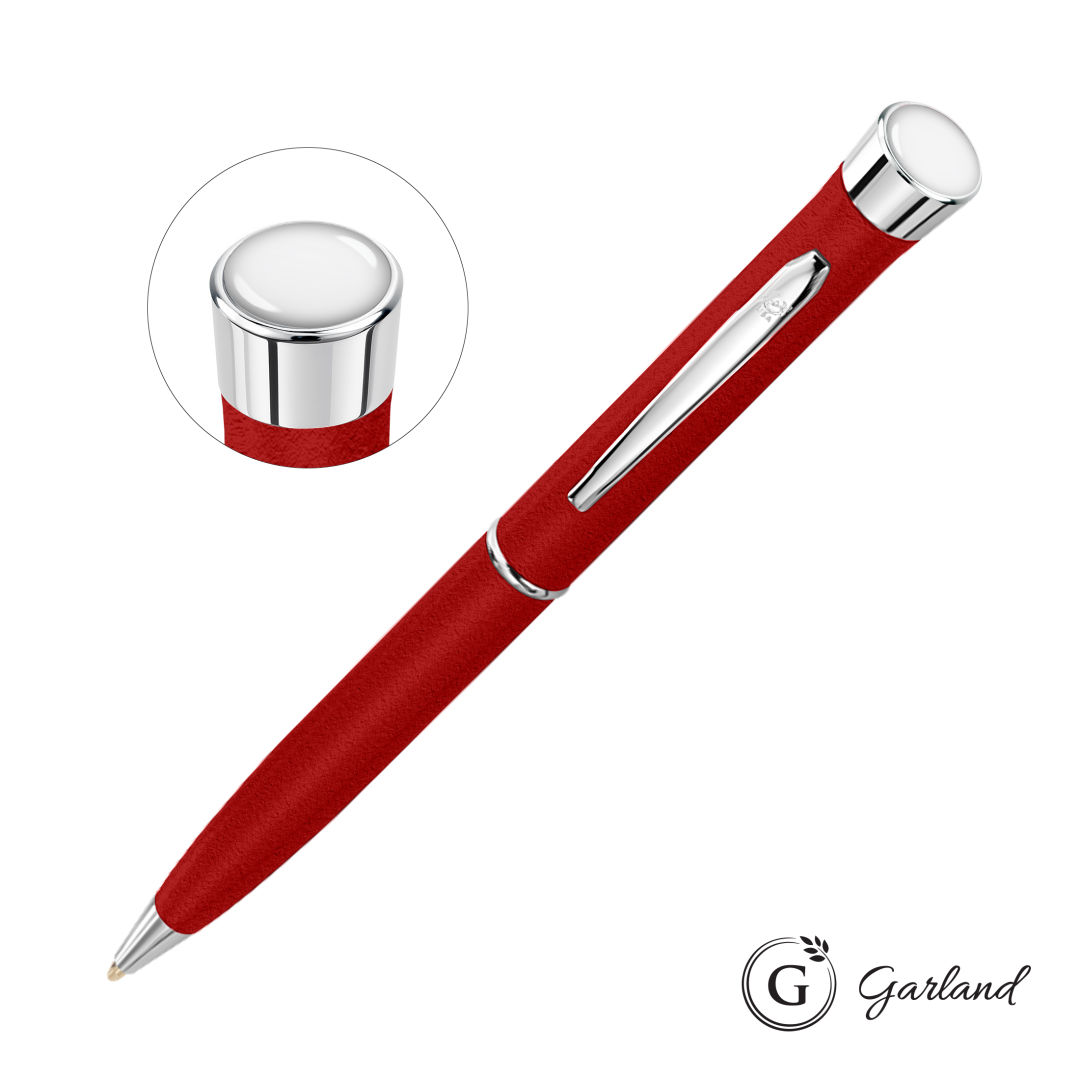 Garland® Tactical Custom Textured Twist Pen - Chrome 1