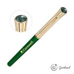 Garland® Monogram Aura Empire Felt Tip Pen - Gold Accent - Green / Gold Garland® Monogram Aura Empire Felt Tip Pen - Gold Accent - Green / Gold