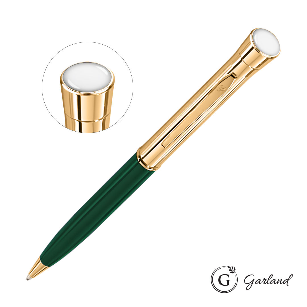 Garland® Monogram Custom Twist Ballpoint Pen - Gold 1