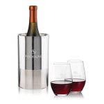 Catania Wine Cooler & Vale Stemless Wine Set 1 Catania Wine Cooler & Vale Stemless Wine Set 1