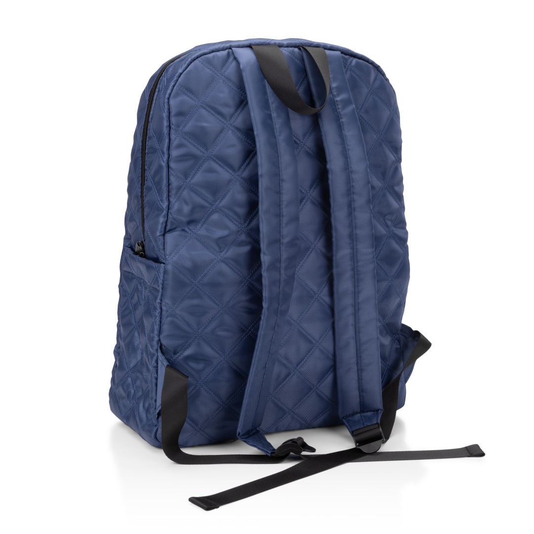 Eiffel Quilted Pattern Backpack 1