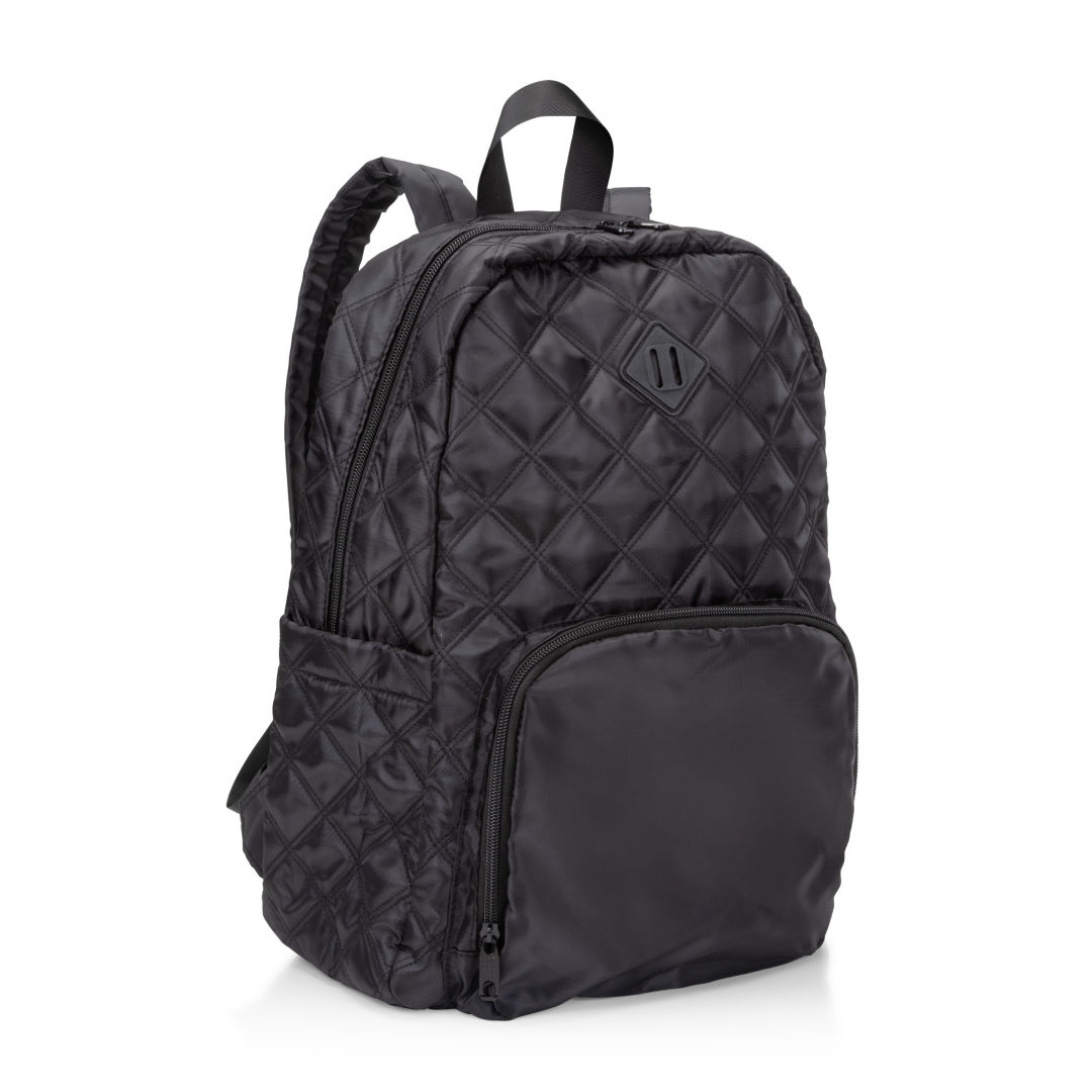 Eiffel Quilted Pattern Backpack 1