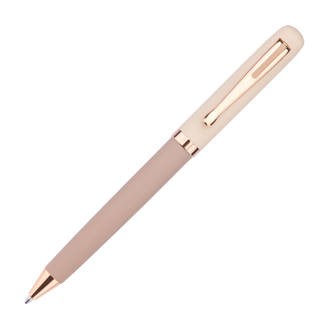 Goldfinch Dual Toned Ballpoint Pen w/Rose Gold Accents 1