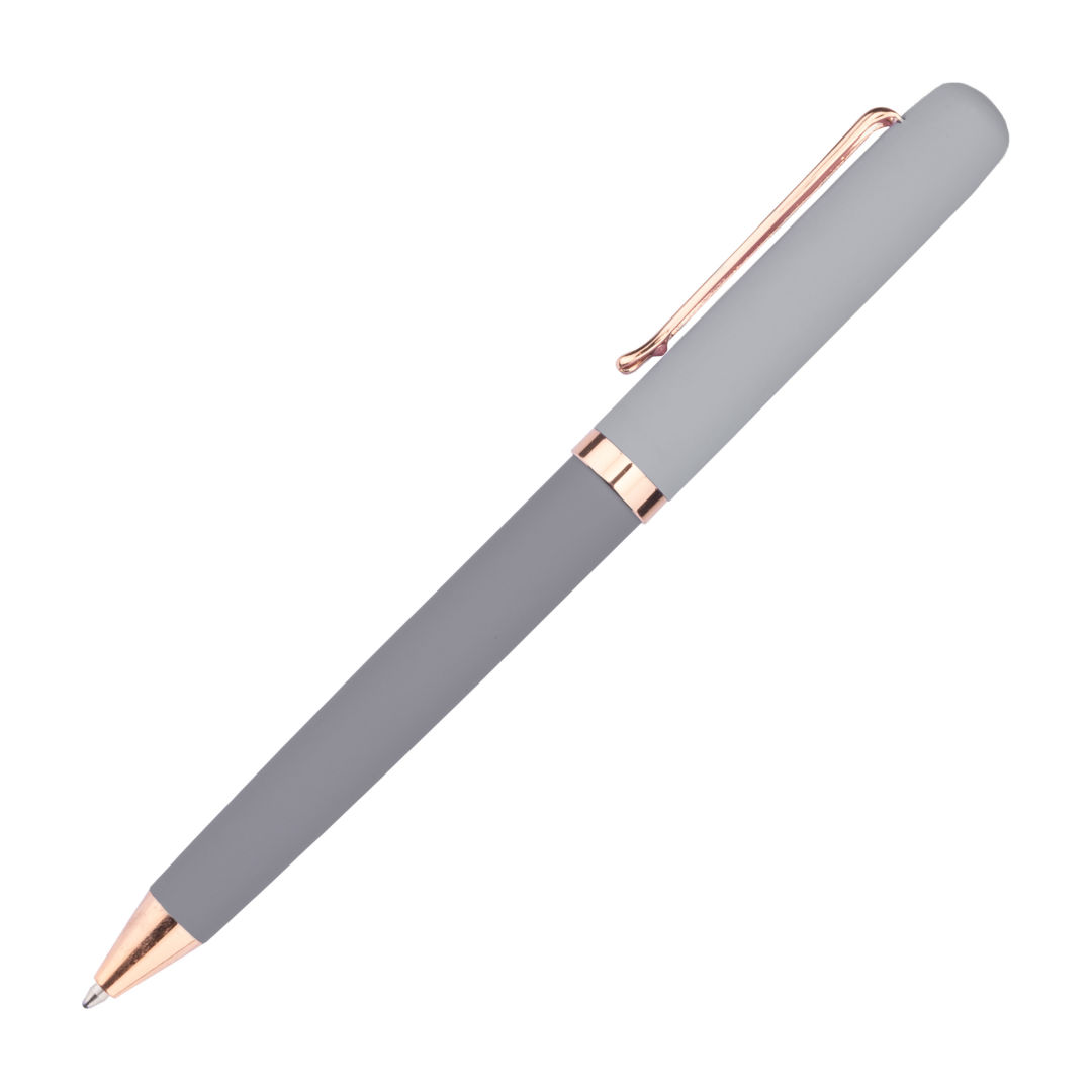 Goldfinch Dual Toned Ballpoint Pen w/Rose Gold Accents 1