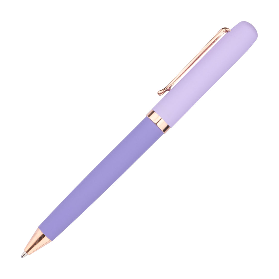 Goldfinch Dual Toned Ballpoint Pen w/Rose Gold Accents 1
