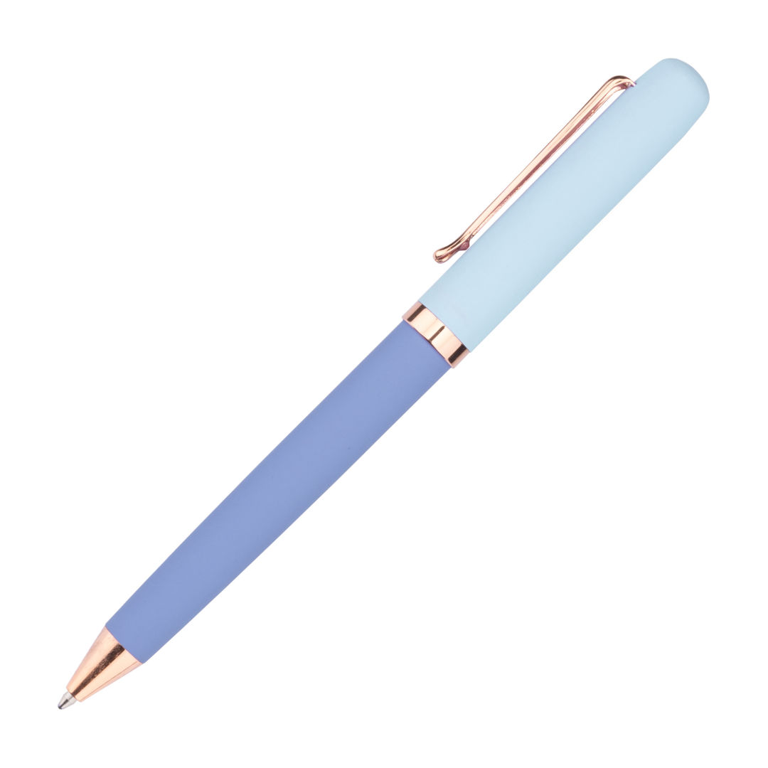 Goldfinch Dual Toned Ballpoint Pen w/Rose Gold Accents 1