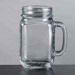 Roswell Drinking Jar - Deep Etch 2 Roswell Drinking Jar - Deep Etch 2