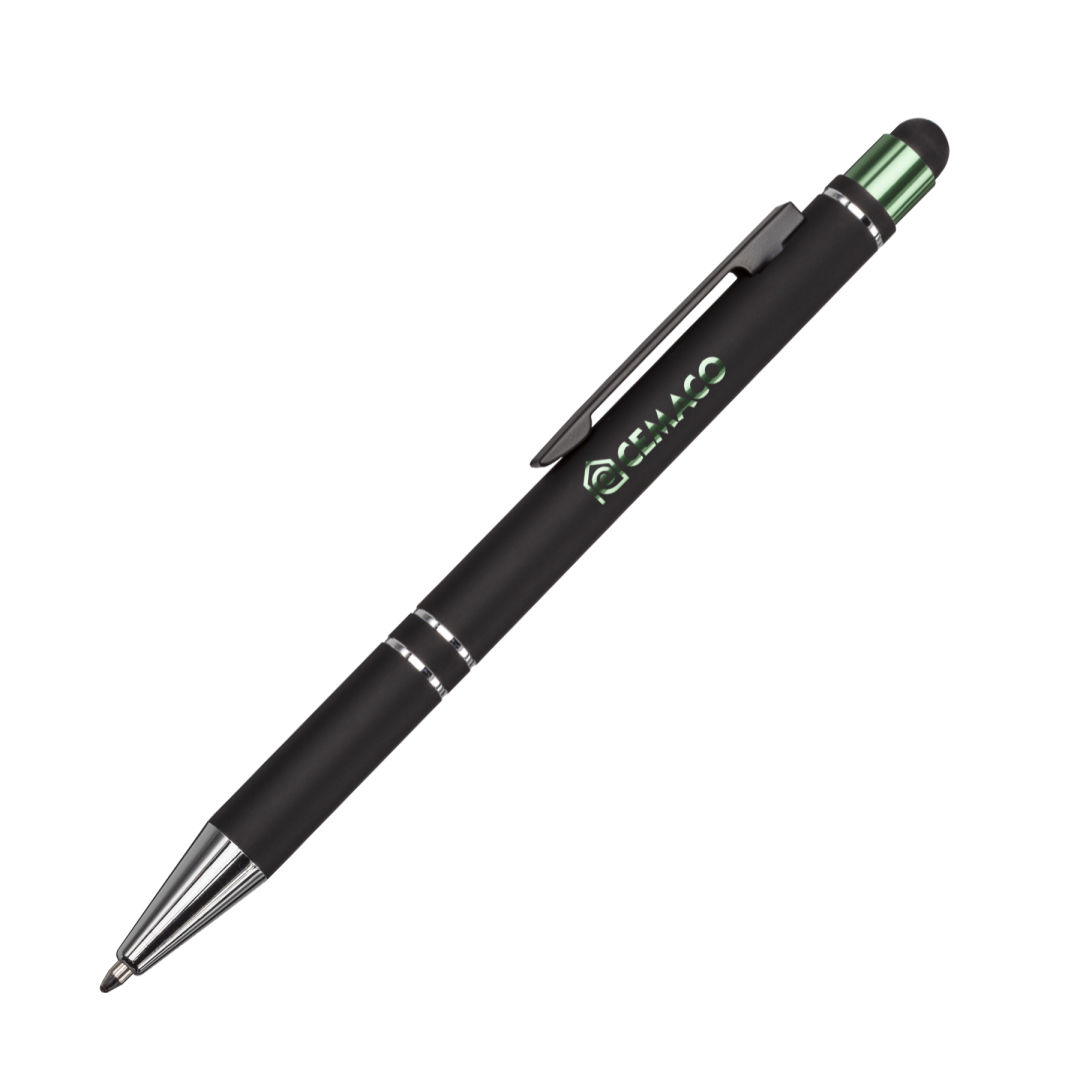 Scroll Metal Ballpoint Pen/Stylus 1