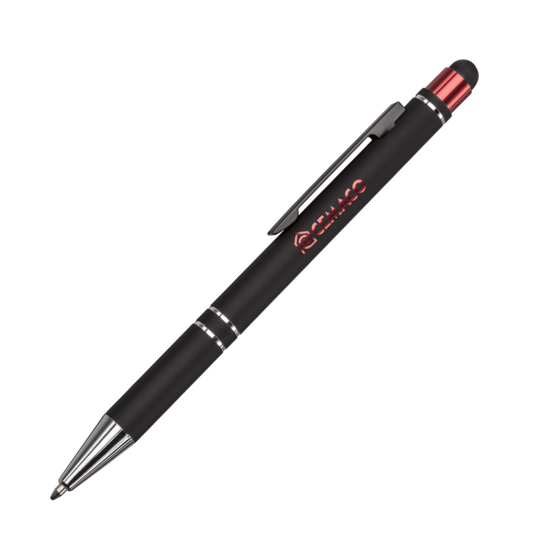 Scroll Metal Ballpoint Pen/Stylus 1