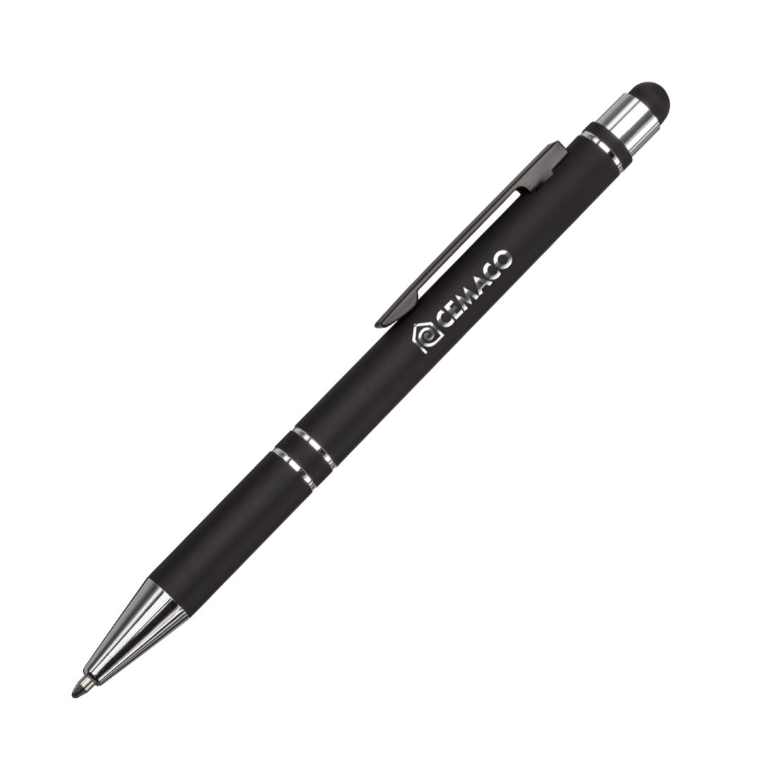 Scroll Metal Ballpoint Pen/Stylus 1