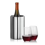 Jacobs Wine Cooler & Vale Stemless Wine - Set of 3 (Blank) Jacobs Wine Cooler & Vale Stemless Wine - Set of 3 (Blank)