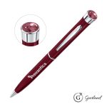 Garland® Color Aura Twist Ballpoint Pen - Chrome Accent - Burgundy / Chrome Garland® Color Aura Twist Ballpoint Pen - Chrome Accent - Burgundy / Chrome