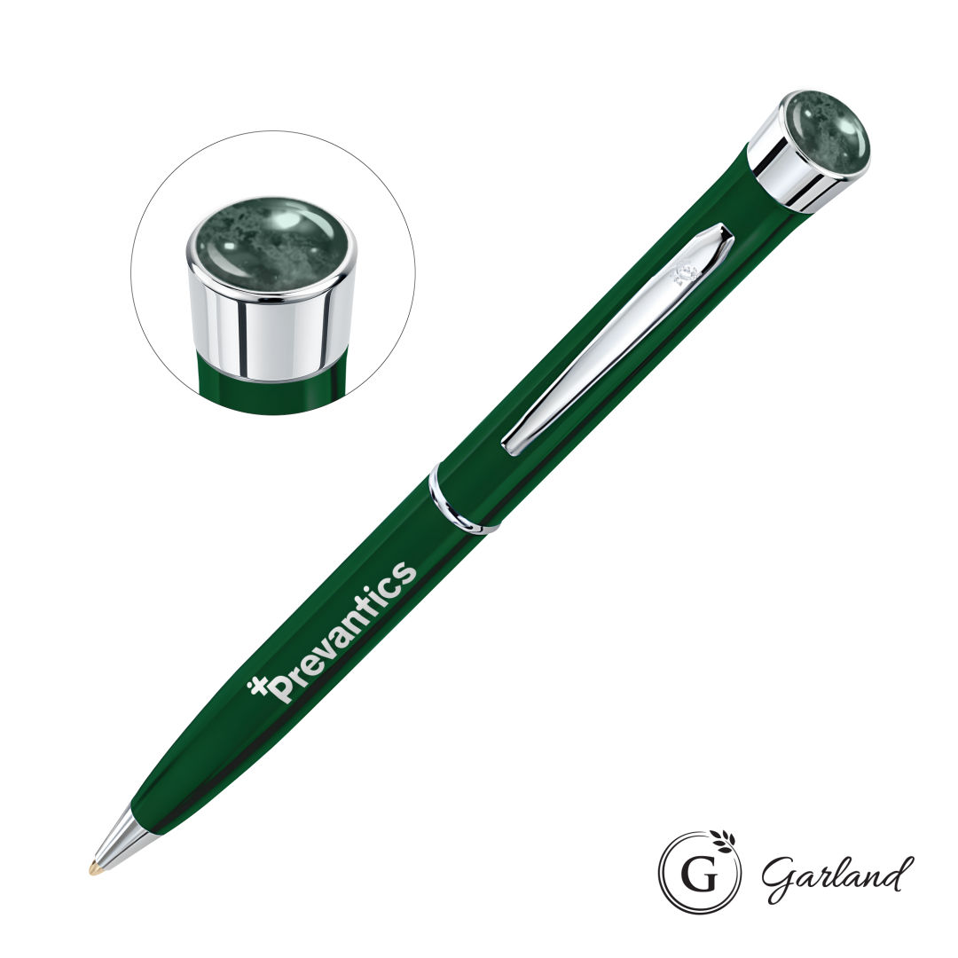 Garland® Color Aura Twist Ballpoint Pen - Chrome Accent 1