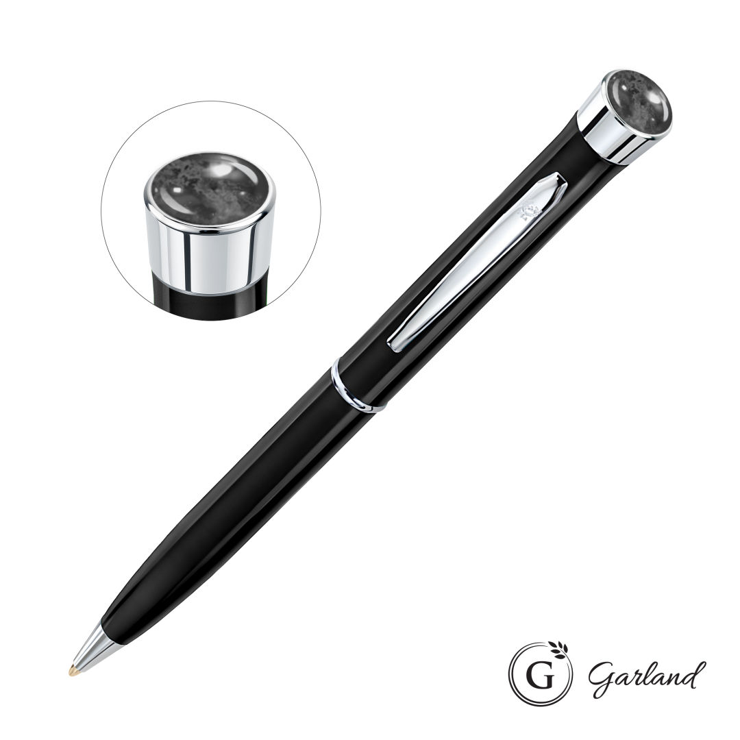 Garland® Color Aura Twist Ballpoint Pen - Chrome Accent 1