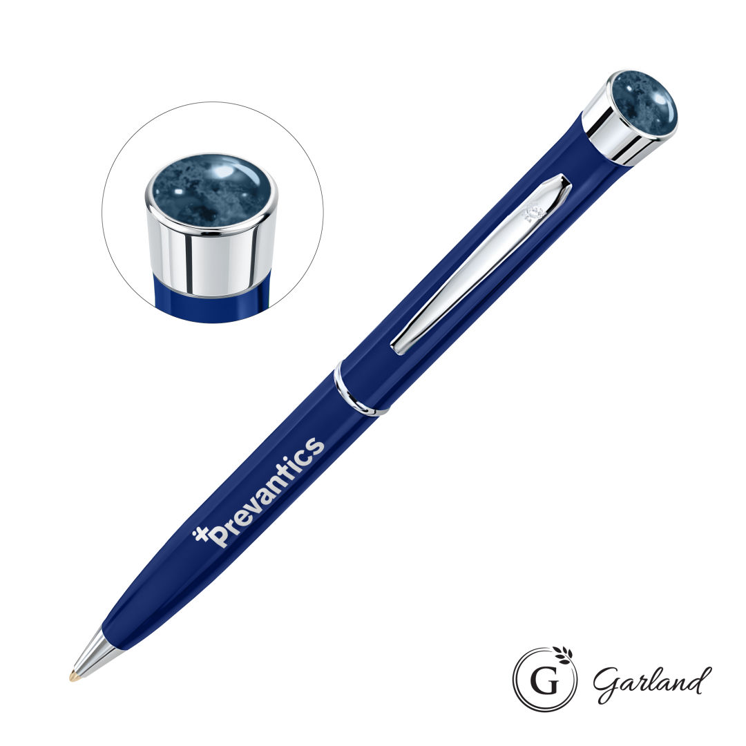 Garland® Color Aura Twist Ballpoint Pen - Chrome Accent 1