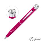 Garland® Color Twist Ballpoint Pen - Chrome Accent - Pink / Chrome Garland® Color Twist Ballpoint Pen - Chrome Accent - Pink / Chrome