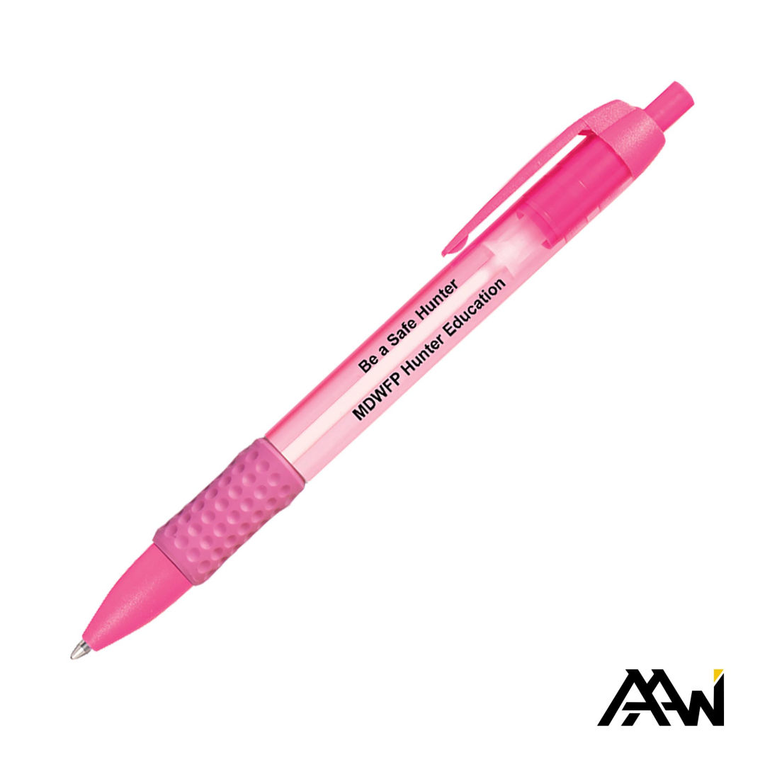Widebody Grip Pen Translucent Barrel - Matte 1