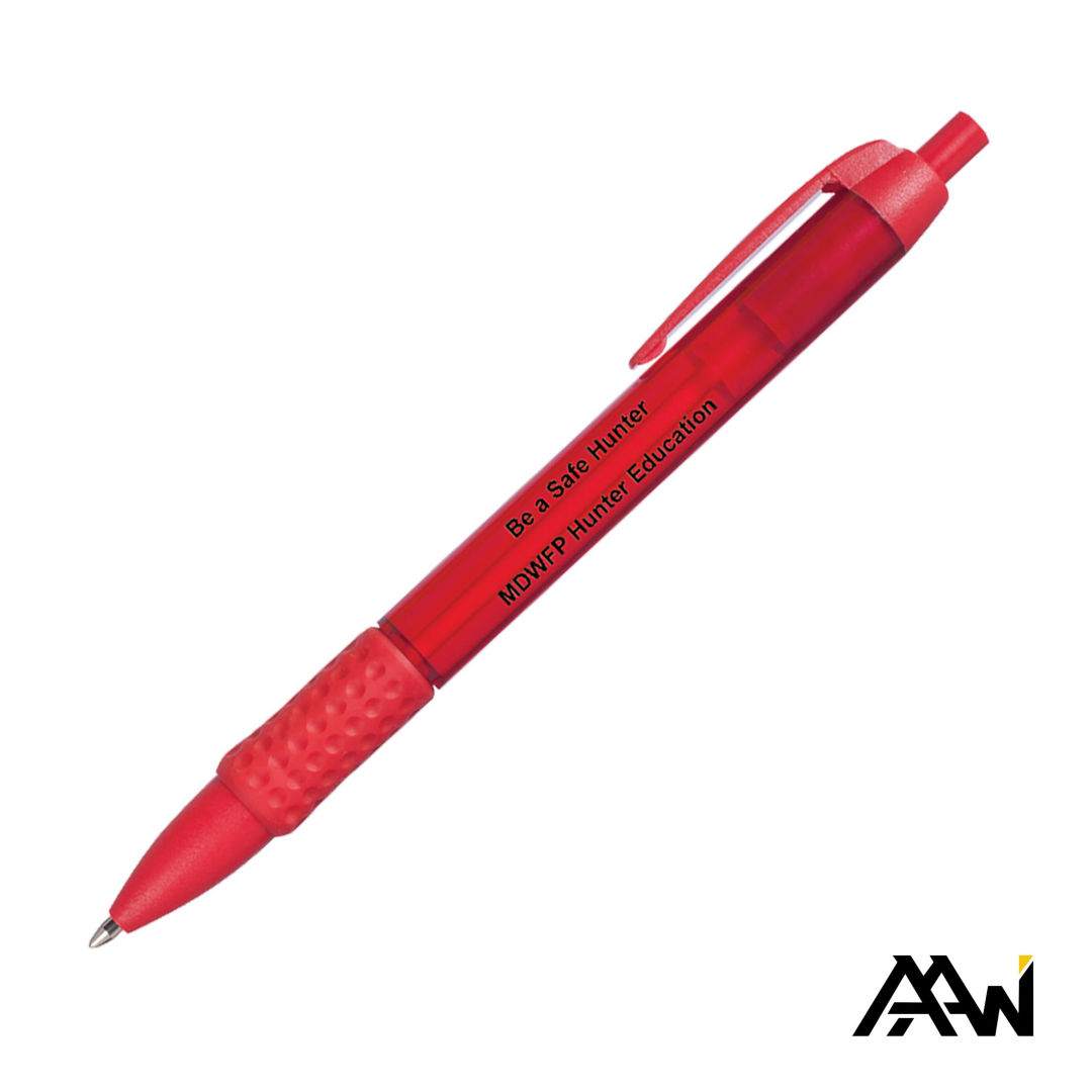 Widebody Grip Pen Translucent Barrel - Matte 1
