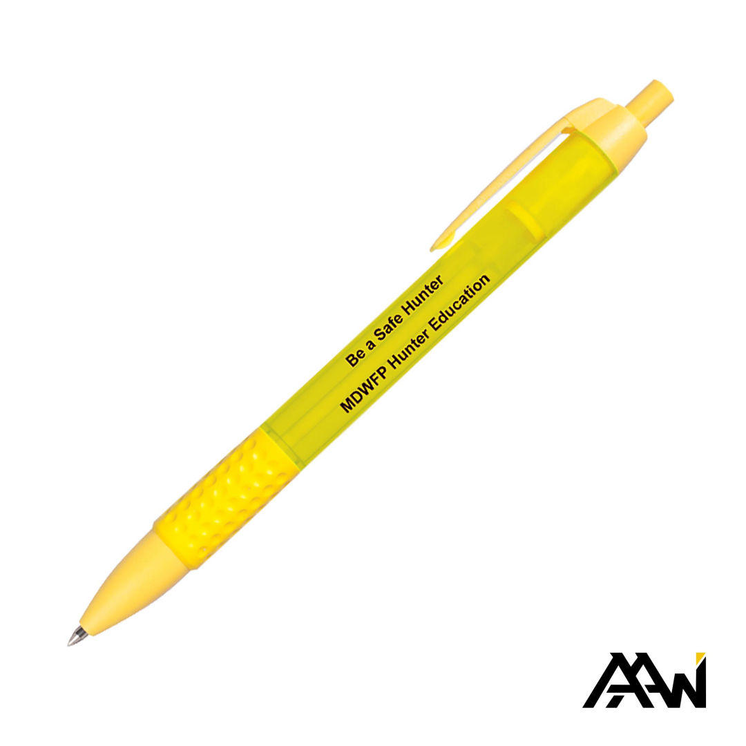 Widebody Grip Pen Translucent Barrel - Matte 1