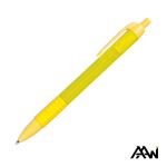 Widebody Grip Pen Translucent Barrel - Matte - Yellow (Blank) Widebody Grip Pen Translucent Barrel - Matte - Yellow (Blank)