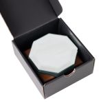 Sloan Coasters - Set of 4 on Walnut Base 2 Sloan Coasters - Set of 4 on Walnut Base 2