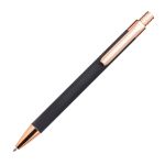Avison Clicker Ballpoint Pen w/Rose Gold Accents - Group (Clip) Avison Clicker Ballpoint Pen w/Rose Gold Accents - Group (Clip)