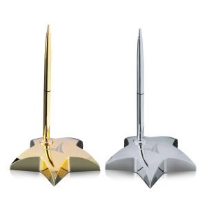 Hollister Star Paperweight with Pen 1 Hollister Star Paperweight with Pen 1