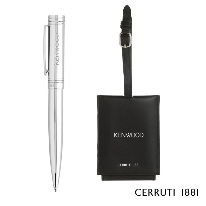 Cerruti 1881® Zoom Luggage Tag & Ballpoint Pen Gift Set 1 Cerruti 1881® Zoom Luggage Tag & Ballpoint Pen Gift Set 1