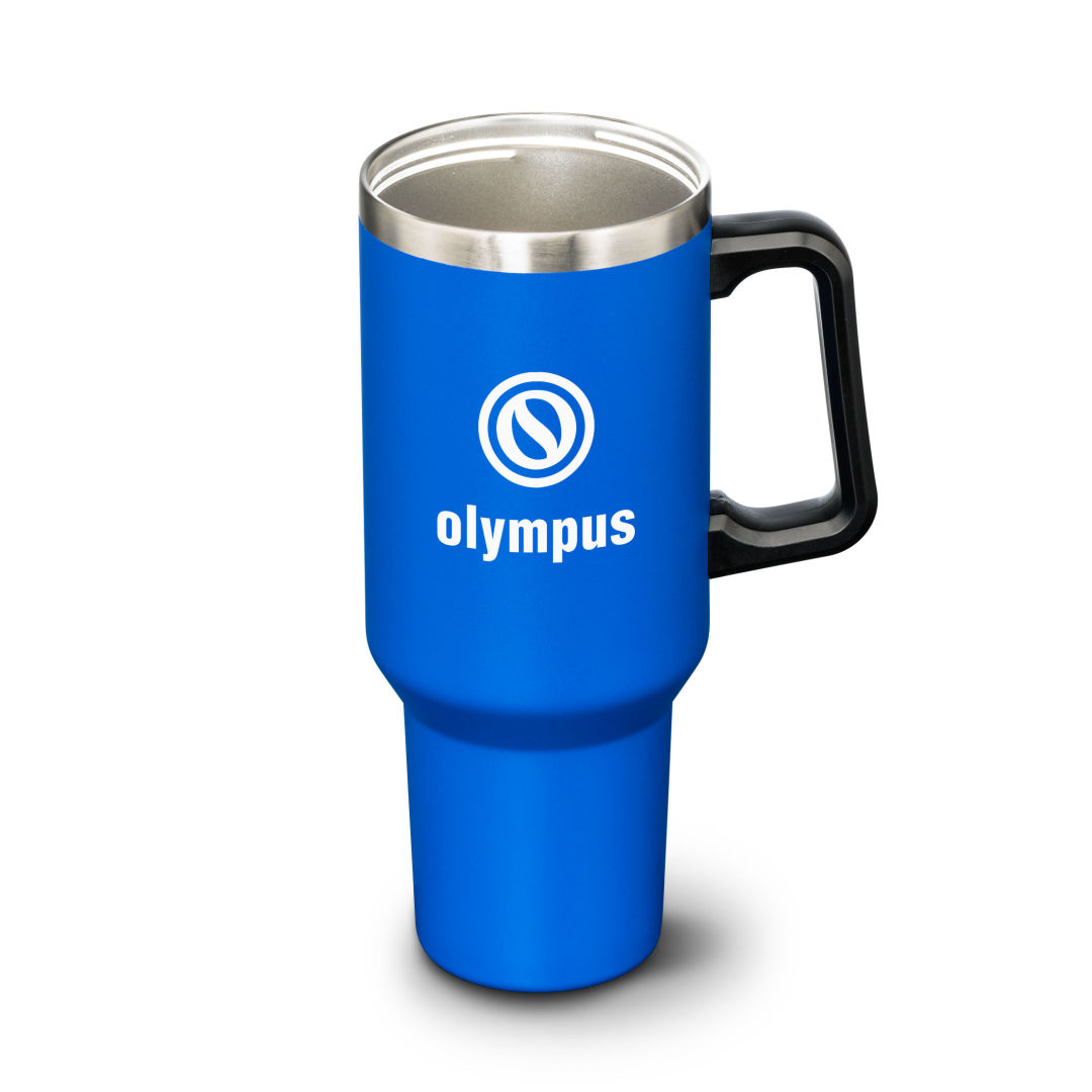 Compeer Handle Travel Mug w/Straw - 40oz 1