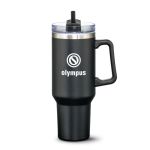 Compeer Handle Travel Mug w/Straw - 40oz 1 Compeer Handle Travel Mug w/Straw - 40oz 1
