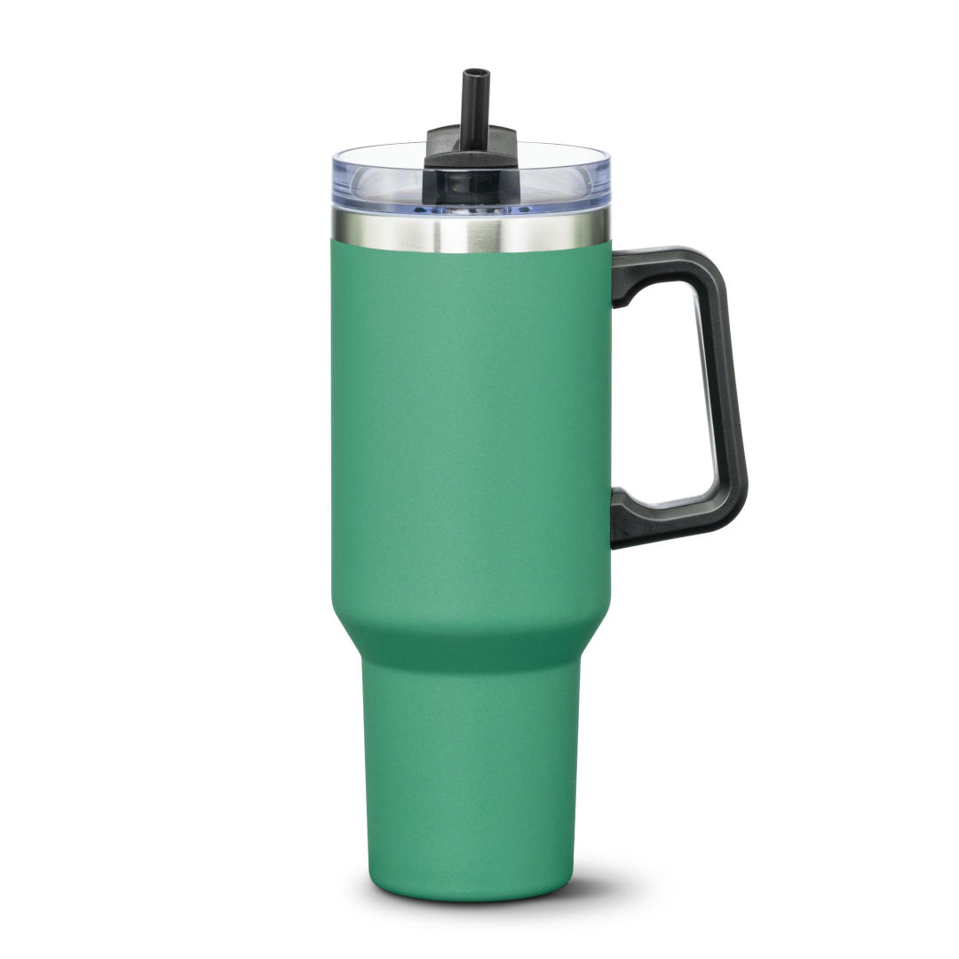 Compeer Handle Travel Mug w/Straw - 40oz 1