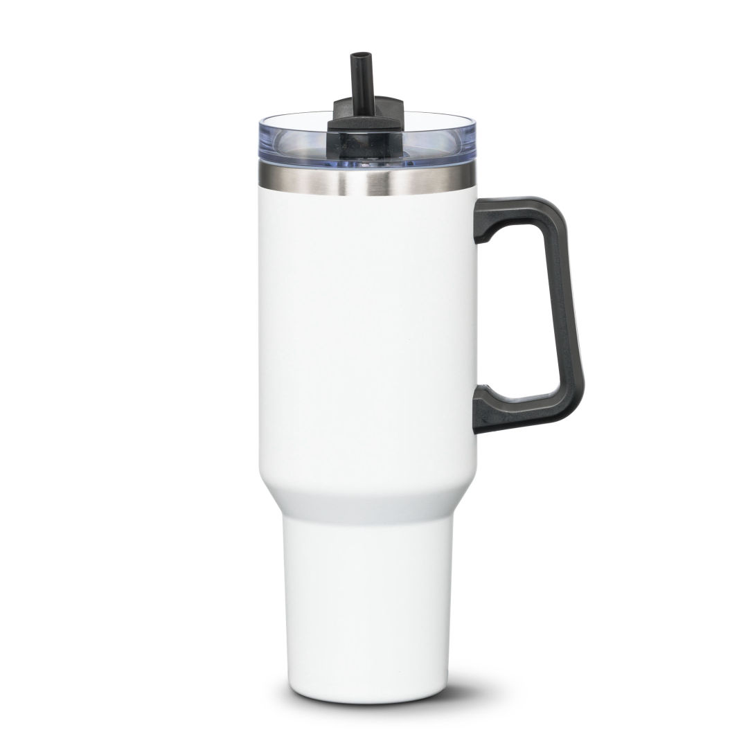 Compeer Handle Travel Mug w/Straw - 40oz 1