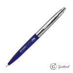 Garland® Monument Ballpoint Clicker Pen - Chrome Accent - Blue / Chrome Garland® Monument Ballpoint Clicker Pen - Chrome Accent - Blue / Chrome