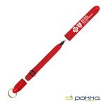 Pokka® Pocket Pen w/Dock & Gold Keyring - Dark Blue (Blank) Pokka® Pocket Pen w/Dock & Gold Keyring - Dark Blue (Blank)