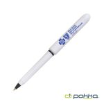 Pokka® Pocket Pen w/Dock & Gold Keyring - Yellow (Blank) Pokka® Pocket Pen w/Dock & Gold Keyring - Yellow (Blank)