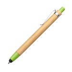Twain Bamboo Pen & Stylus - Lime Green (Blank) Twain Bamboo Pen & Stylus - Lime Green (Blank)