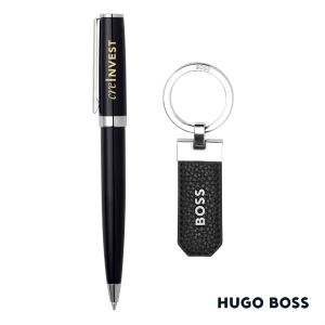 Hugo Boss® Ballpoint Pen & Key Ring set 1 Hugo Boss® Ballpoint Pen & Key Ring set 1