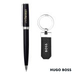 Hugo Boss® Ballpoint Pen & Key Ring set 1 Hugo Boss® Ballpoint Pen & Key Ring set 1