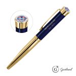 Garland® Executive Custom Monogram Empire Felt Tip Pen-Gold - Navy Blue / Gold Garland® Executive Custom Monogram Empire Felt Tip Pen-Gold - Navy Blue / Gold