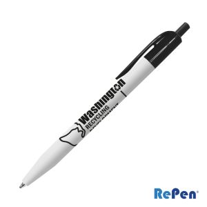 RePen® White Clicker rPET Pen 1 RePen® White Clicker rPET Pen 1
