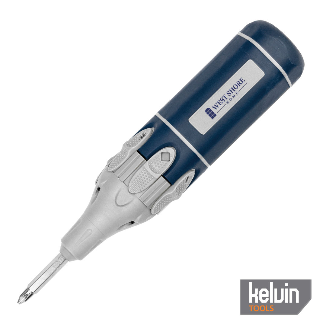 Kelvin Retractor Auto Advance Spring-Loaded Multi-Tip Screwdriver 1