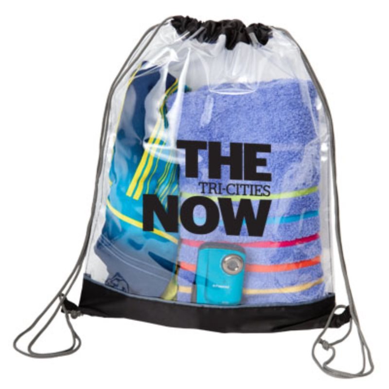 Transparent Drawstring Bag 1 Transparent Drawstring Bag 1