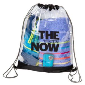 Transparent Drawstring Bag 1 Transparent Drawstring Bag 1