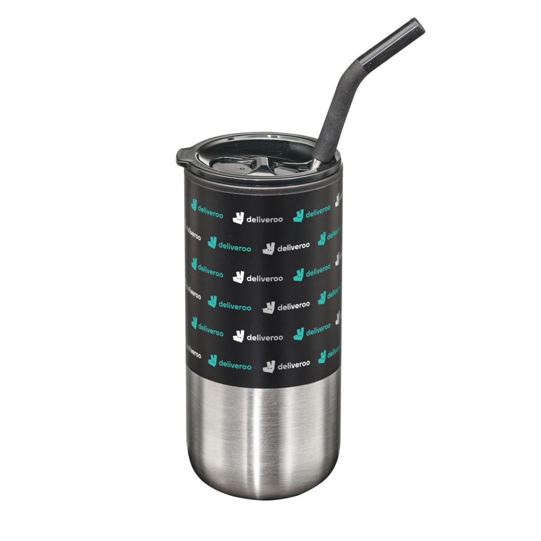 Bondi Double Wall Tumbler w/ Straw -18oz 1