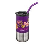 Bondi Double Wall Tumbler w/ Straw -18oz - Group (VividPrint™ Full Wrap) Bondi Double Wall Tumbler w/ Straw -18oz - Group (VividPrint™ Full Wrap)